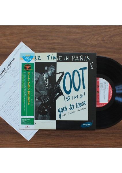 Zoot Sims – Zoot Goes To Town: Jazz Time Paris, Vol. 8 (10'' Plak)