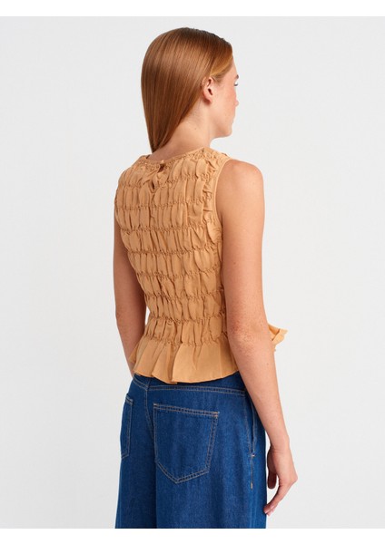 50845 Kolsuz Crop Bluz-Bej fiyatları