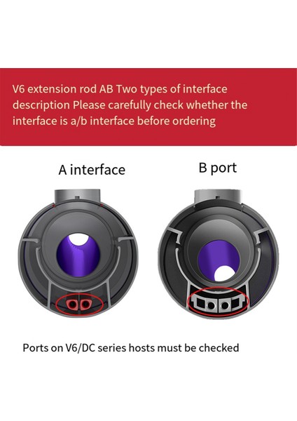 Dyson V6 V7 V8 V10 V11 V15 Kablosuz Elektrikli Süpürge Aksesuarları Mavi Teleskopik Uzatma Çubuğu Borusu (Yurt Dışından) fiyatları