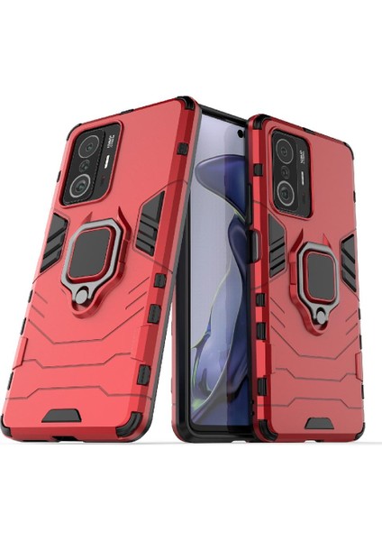 Xiaomi 11T/11T Pro 5g 360 &deg; Dönen Halka Darbeye Kapak Askeri (Yurt Dışından) fırsatları