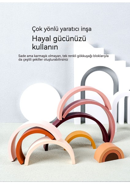 Gökkuşağı Yapı Taşları 10 Katlı Kemerli Yapı Taşları (Yurt Dışından) fiyatları
