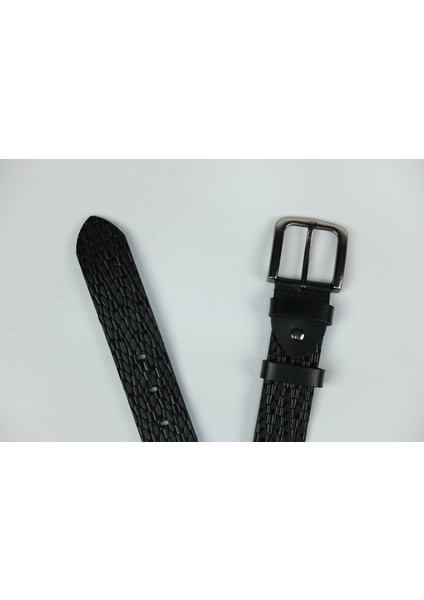 %100 Deri 4 cm Tbk 023 Siyah Desenli fiyatları