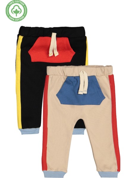 Unisex Bebek Pamuklu Eşofman Altı -Bebek Giyim