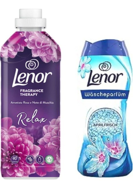 Ametista Rosa Çamaşır Yümuşatıcısı 40 Yıkama % Lenor Granül Parfüm Aprilfresh 210 Gr.