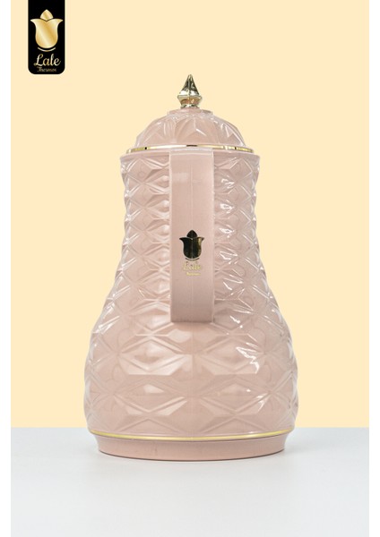 Cam Hazneli Termos Elmas-1 | 1.0 Lt | Kahve & Çay | 12 Saat Sıcak / 24 Saat Soğuk | Yerli Üretim (Charmy) modelleri