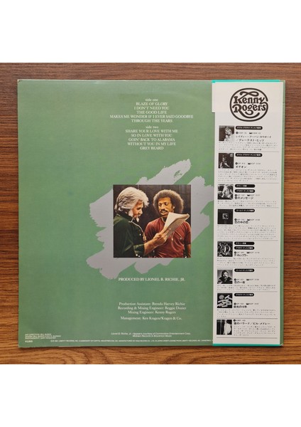 Kenny Rogers – Share Your Love fiyatları