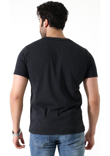 Erkek 5’li Paket T-Shirt – Kısa Kollu Bisiklet Yaka Regular Fit – 5 Renk Seçenekli indirimleri