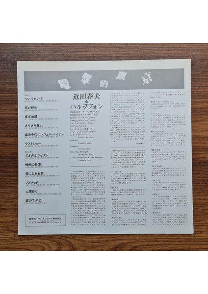 Haruo Chikada – Tokyo Blitz modelleri