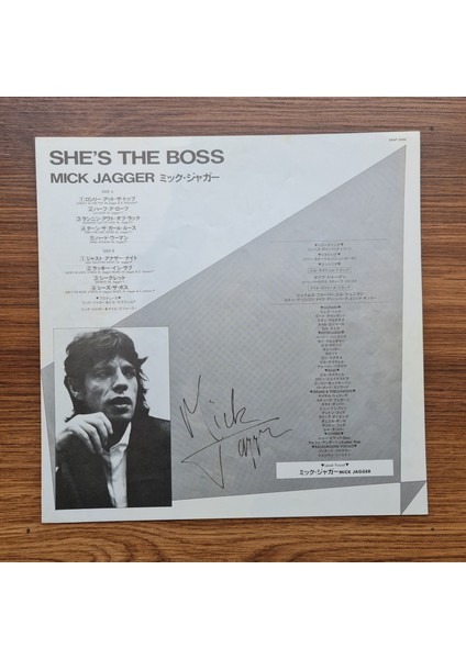 Mick Jagger – She's The Boss modelleri