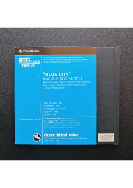 Isao Suzuki Quartet +1 – Blue City (Xrcd) fiyatları