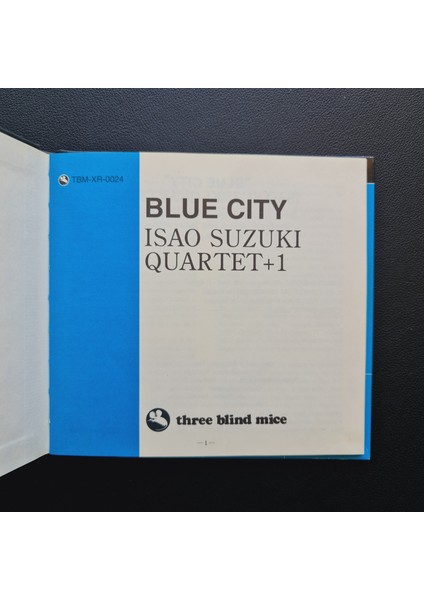 Isao Suzuki Quartet +1 – Blue City (Xrcd) modelleri