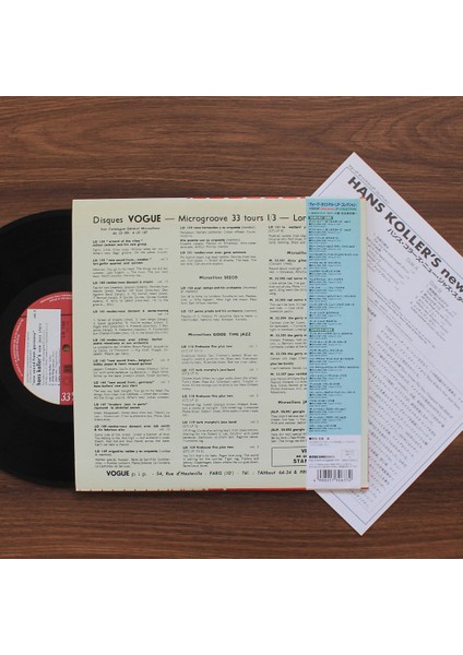 Hans Koller And His New Jazz Stars – "new Sound From Germany" Vol. 5 (10'' Plak) fiyatları