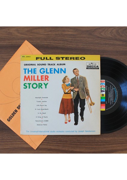The Universal-International Orchestra – The Glenn Miller Story (10'' Plak)