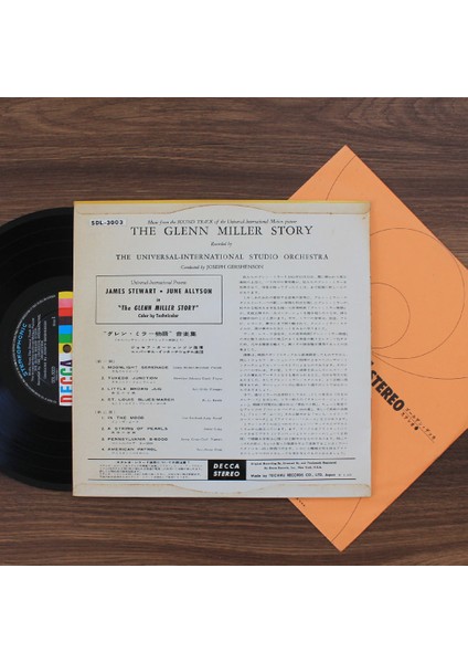 The Universal-International Orchestra – The Glenn Miller Story (10'' Plak) fiyatları