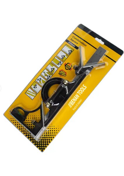 Alüminyum 3D Açılı Işaretleme Gönyesi 150 Mm. ve 5081 Terazili Ayarlı Gönye 300 Mm. fırsatları