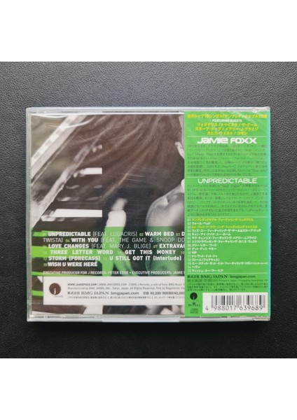 Jamie Foxx – Unpredictable CD fiyatları