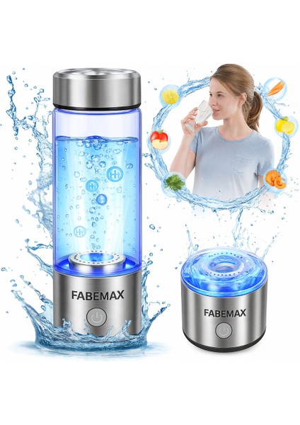 Hidrojenle Zenginleştirilmiş Su Şişesi Cihazı Taşınabilir Su Jeneratörü Sporcu Matarası Ev Ofis Için Hidrojenli Su fiyatları