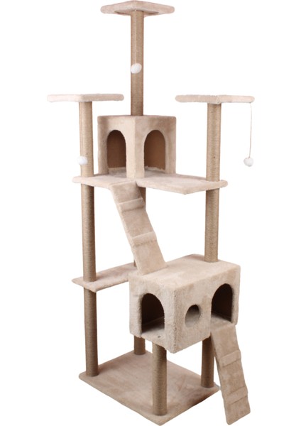 Residence Kedi Tırmalama Evi Bej fiyatları