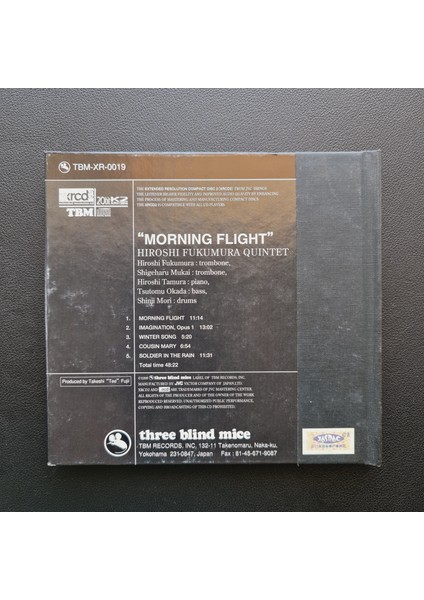 Hiroshi Fukumura Quintet – Morning Flight (Xrcd) fiyatları