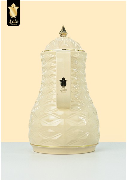 Cam Hazneli Termos Elmas-1 | 1.0 Lt | Kahve & Çay | 12 Saat Sıcak / 24 Saat Soğuk | Yerli Üretim (Tıramısu) modelleri