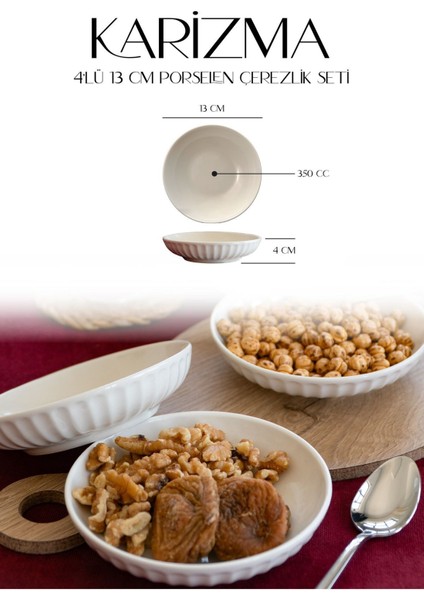 Karizma Hayat Ağacı 4 Parça Çerez Tabağı indirimleri