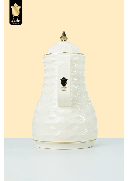 Cam Hazneli Termos Elmas-1 | 0.6 Lt | Kahve & Çay | 12 Saat Sıcak / 24 Saat Soğuk | Yerli Üretim (Swan) modelleri