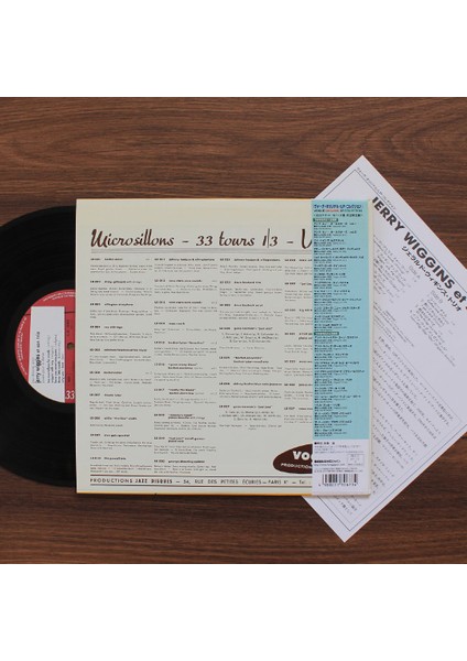 Jerry Wiggins Trio – Jerry Wiggins Trio (10'' Plak) fiyatları