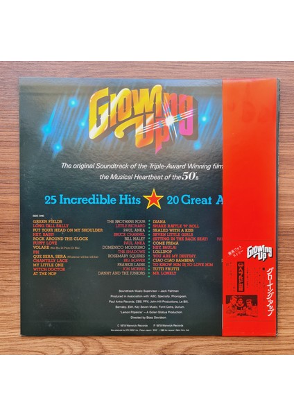 Growing Up Original Sound Track Album fiyatları