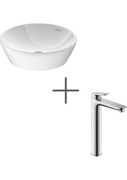 D-Neo 40 cm Çanak Lavabo ve Wave Lavabo Bataryası Xl