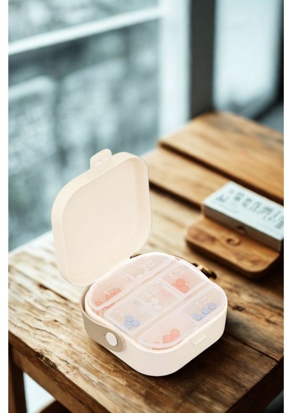 Bölmeli Kapaklı Haftalık Kutusu