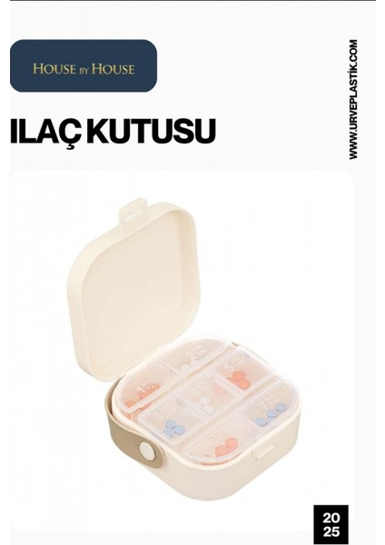 Bölmeli Kapaklı Haftalık Kutusu fiyatları