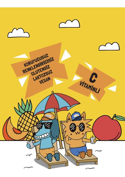 Sızzle-Pop Summer Champ Şeftali Elma Ananas Meyve Suyu 200 ml modelleri