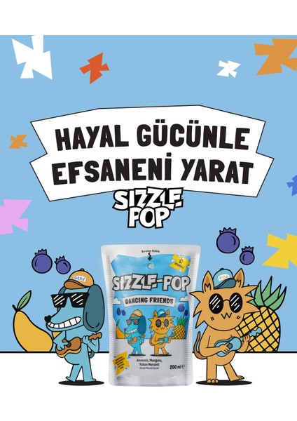 DANCING FRIENDS ANANAS MANGO YABANMERSİNİ POUCH 200 ML fırsatları