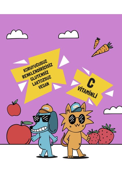 STAY FUNNY HAVUÇ KIRMIZI ELMA ÇİLEK POUCH 200 ML modelleri