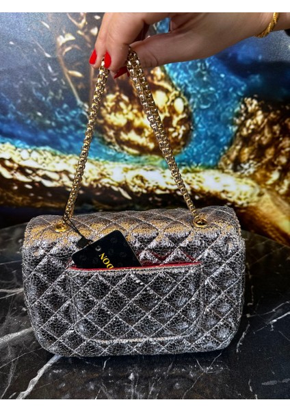 Abiye Çanta Taşlı Abiye Çanta Kristal Taş Özel Tasarim Zincirli Kadin Gold fırsatları