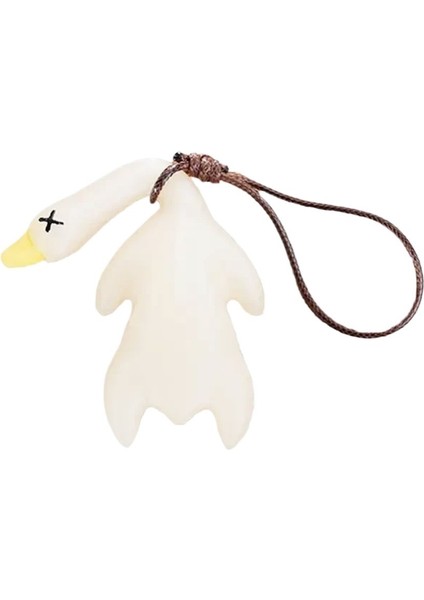 Renk Değiştiren Kızarmış Ördek Kolye Araba Iç Dekorasyonu Araba Yaratıcı Dikiz Aynası Uv Renk Değiştiren Ördek Kolye (Yurt Dışından)