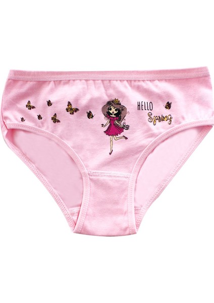Kız Çocuk Külot 3'lü Baskılı (%96 Pamuk - %4 Elastan) fiyatları