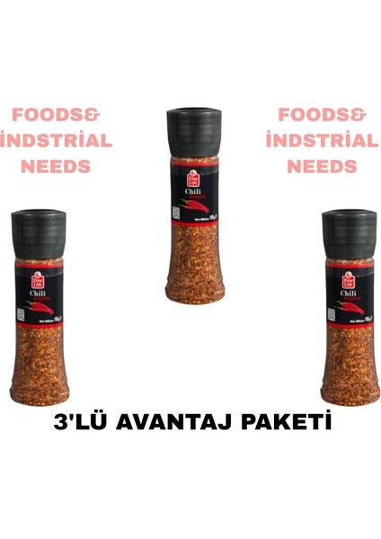 Finelife Chili Biberi 150 gr 3'lü Avantaj Paketi