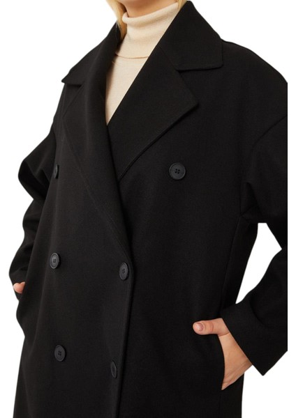 Kadın Oversize Astarsız Kaşe Kaban fırsatları