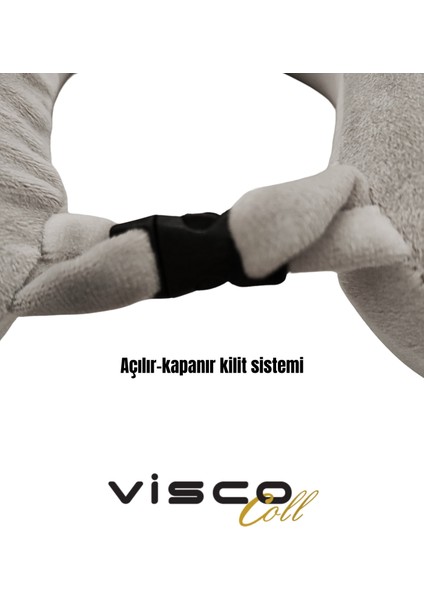 Seyahat Boyun Yastığı Visco Seyahat Yastığı Ortopedik Seyahat Yastığı Visco Boyun Yastığı Visco Yastık