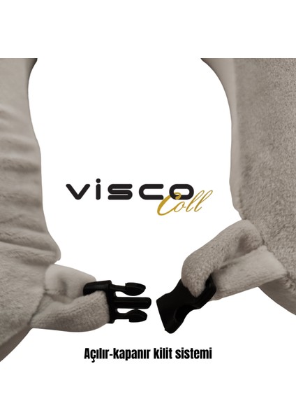 Seyahat Boyun Yastığı Visco Seyahat Yastığı Ortopedik Seyahat Yastığı Visco Boyun Yastığı Visco Yastık