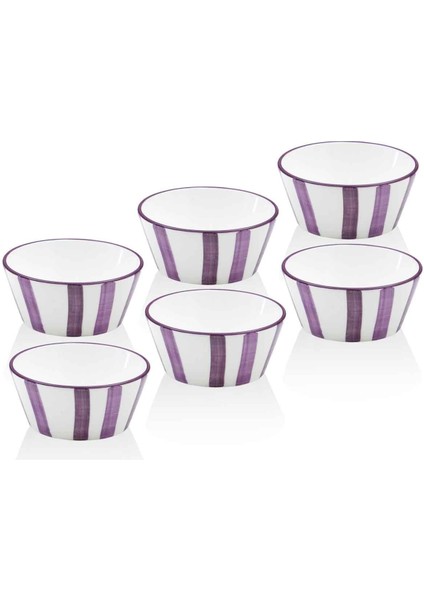 Joy Sosluk Çerezlik 6lı Set Mor 10 cm