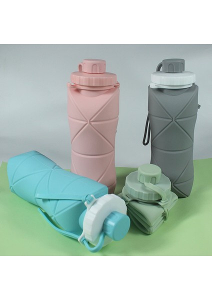 Silikon Açık Katlanır Su Şişesi Taşınabilir Sıkıştırılabilir Şişe Yüksek Sıcaklığa (Yurt Dışından) fırsatları