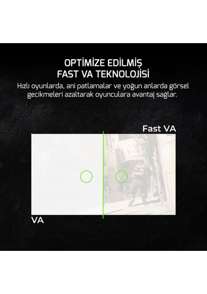 Lucid S40 24.5'' 400Hz 0.2ms Fast Va E Spor Pivot Rgb Gaming Monitör