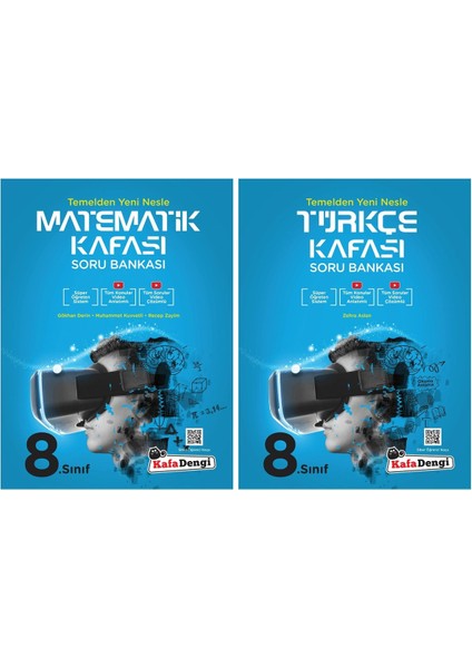 LGS 8.Sınıf Soru Bankası Matematik ve Türkçe