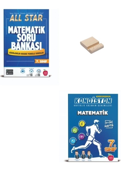 7. Sınıf All Star - Kondisyon Matematik Soru Bankası ve Denemeleri - Telefon Tutucu