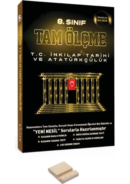 LGS 8. Sınıf Tam Ölçme Etkinlikli Inkılap Tarihi Soru Bankası + Telefon Tutucu