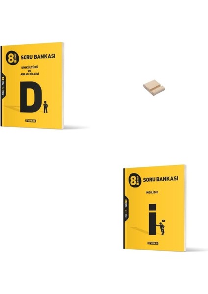 Lgs 8. Sınıf Din Kültürü ve Ingilizce Soru Bankası+ Telefon Tutucu