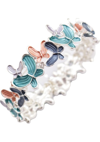 Sıcak Satış Emaye Renkli Saç Hayvan Alaşımlı Elastik Bilezik (Yurt Dışından)