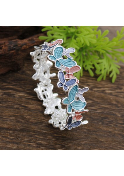 Sıcak Satış Emaye Renkli Saç Hayvan Alaşımlı Elastik Bilezik (Yurt Dışından) fiyatları